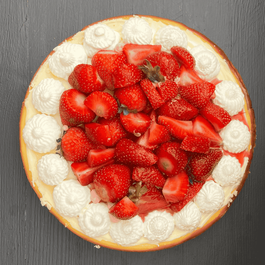 Jahodový cheesecake